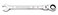 GEARWRENCH 15mm 4 Degree Swing Arch 12 Point Flex Head Ratcheting Combination Wrench 86715