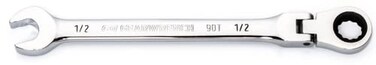 GEARWRENCH 12 4 Degree Swing Arch 12 Point Flex Head Ratcheting Combination Wrench 86745