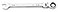 GEARWRENCH 916 4 Degree Swing Arch 12 Point Flex Head Ratcheting Combination Wrench 86746