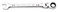GEARWRENCH 916 4 Degree Swing Arch 12 Point Flex Head Ratcheting Combination Wrench 86746