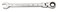 GEARWRENCH 12mm 4 Degree Swing Arch 12 Point Flex Head Ratcheting Combination Wrench 86712