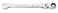 GEARWRENCH 9mm 4 Degree Swing Arch 12 Point Flex Head Ratcheting Combination Wrench 86709