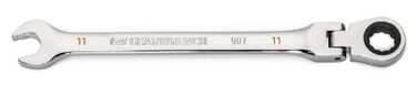 GEARWRENCH 11mm 4 Degree Swing Arch 12 Point Flex Head Ratcheting Combination Wrench 86711