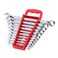 DURATECH Combination Wrench Set SAE 11Piece 14 to 78 12Point CRV Steel Organized in Wrench Holder