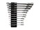 TEKTON Flex Head 12Point Ratcheting Combination Wrench Set with Modular Organizers 11Piece 1434 in WRC95300