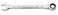 GEARWRENCH 16mm 4 Degree Swing Arch 12 Point Ratcheting Combination Wrench 86916