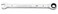 GEARWRENCH 8mm 4 Degree Swing Arch 12 Point Ratcheting Combination Wrench 86908