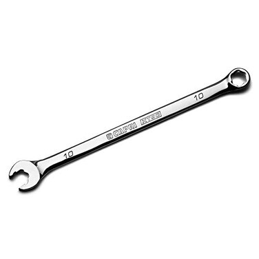Capri Tools CP11750M10XT 10 mm WaveDrive Pro Combination Wrench for Regular and Rounded Bolts