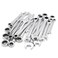 Craftsman 20 pc Combination Ratcheting Wrench Set Metric MM Standard SAE