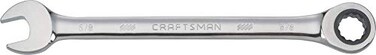 CRAFTSMAN Ratcheting Wrench SAE 58Inch 72Tooth 12Point CMMT42565