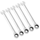 GENHAKON 5 Piece 10 mm Ratchet Wrench Set Combination Wrenches for Mechanics and DIY Enthusiasts Metric 72Tooth Dual Purpose Gear wrench