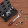 COTOUXKER Flex Head Ratcheting Wrench Set 819mm Ratchet Wrench Set with Interchangeable Heads for Mechanic Repair