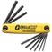 Bondhus 12591 GorillaGrip FoldUp Hex Key Set Inch 9 Piece 0050316