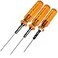 MIP 9602 3Piece RC Hex Screwdriver Set 15mm 20mm 25mm Precision Hex Allen Wrenches for RC Cars Drones Boats Helicopters RC Repair Tool Kit Made in USA
