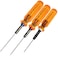 MIP 9602 3Piece RC Hex Screwdriver Set 15mm 20mm 25mm Precision Hex Allen Wrenches for RC Cars Drones Boats Helicopters RC Repair Tool Kit Made in USA