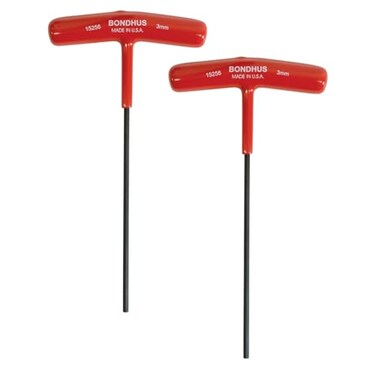 Bondhus 15256 30mm Hex THandle 6 Length Multicolor One Size