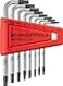 PB Swiss Tools Torx LWrench Set PB 410H 625 CN 100 Swiss Made 8Piece Allen Key Set Size T6T25 in Practical Plastic Holder