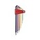 PB Swiss Tools PB 2212LH10 RB Ballend hex wrench set long stubby tip rainbow