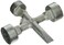 Reed Tool MKH10820 Meter Box Key for Large Mueller and 1Standard Pentagon