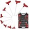TOMMARS 9PC T Handle Allen Wrench Set SAE T Handle Hex Key Set Ball End SAE 56438 inch S2 Steel