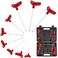 TOMMARS 9PC T Handle Allen Wrench Set SAE T Handle Hex Key Set Ball End SAE 56438 inch S2 Steel
