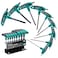 Libraton THandle Torx Wrench Set T10T50 Torx Star Wrench TwoTip Design DIY Auto Bike Repair Tool 9PCS with Storage Rack
