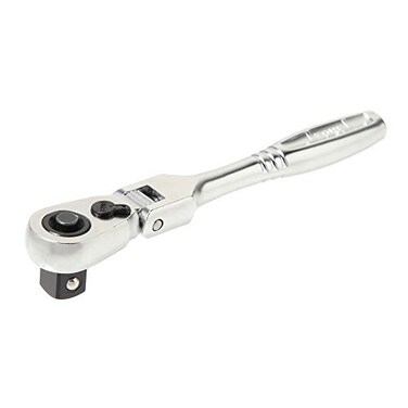 TONE Ratchet Handle Compact Flex Head Socket Hold Type RH3FCH 38 Inch Drive