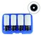 AP Astro Pneumatic Tool Company Astro Pneumatic Tool 7404 Flank Bite Damaged Lug Nut Socket Set wSpinning Protective Sleeves
