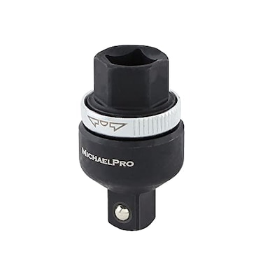 MichaelPro MP012017 38Inch Drive Ratcheting Breaker Bar Adapter Converts 12 Drive Breaker Bar or Sliding THandle into a 38 Drive Ratchet