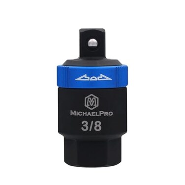 MichaelPro 38Inch Drive Ratcheting Breaker Bar Adapter Converts Breaker Bar or Sliding THandle into Ratchet Reversible Ratcheting with Anodized Switch Collar MP012024
