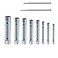 Dpwrrot Plumbers Spanner Wrench Set for Shower Valves and Spark Plugs DualEnded Socket Wrench Back Nut Tap Spark Plug Spanner Set Extended Spark Plug Wrench 622mm10Pcs
