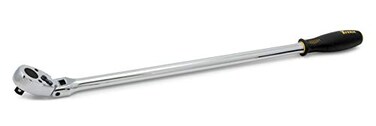 Titan 11302 12Inch Drive x 24Inch 36Tooth ExtraLong Flex Head Ratchet