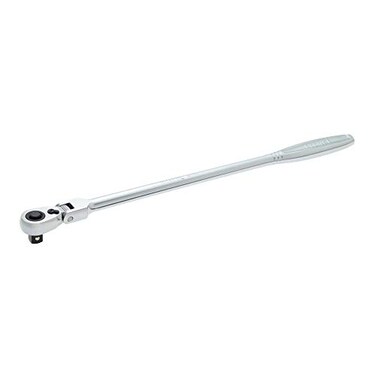 TONE Long Ratchet Handle Flex Head Socket Hold Type RH4FHL 12 Inch Drive