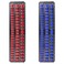 Ernst Manufacturing 2 Pack of Socket Boss with 18 Rails 1 Red 1 Blue for Complete Multiple Drive Size Socket Organization Holds 114 Sockets Made in USA