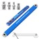 DEPOTA Offset Extension Wrench Zero Degree Ratchet Extension Set Impact Ready Socket Wrench Extender Tool with 12 14 38 Drive Adapters and 14 Socket for Tight Place Blue