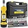 YIYEIE 60Pcs Torque Screwdriver Set 1070 Inch Pounds Torque Driver for Maintenance with S2 Bits 05 Inlbs Adjustable 14 Drive Fat Wrench Torque Screwdriver for Gunsmithing Bike Repairing Mounting