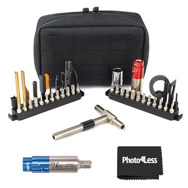 Fix It Sticks The Works Gun Field Maintenance Torque LimiterAllinOne Torque DriveModular TDrive Accessory Bit Kit Bundle 625 Inch Lbs Mini AllinOne Torque Driver