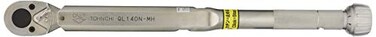 Tohnichi Ratchet Head Type Adjustable Torque Wrench with Metal Handle 30140 1Nm 12 Square Drive QL140NMH Torque Wrench