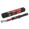 ARES 4300738Inch Drive Flex Head Electronic Digital Torque and Torque Angle Wrench 10100 ftlbs 135135Nm Reversible Sealed Head MultiAlert Prevents OverTorquing