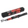 ARES 4300738Inch Drive Flex Head Electronic Digital Torque and Torque Angle Wrench 10100 ftlbs 135135Nm Reversible Sealed Head MultiAlert Prevents OverTorquing