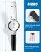 NEWTRY 055 Nm Torque Wrench with Sockets Set 414mm Precision Torque Meter 14 inch pound Dial Torque Force Tester