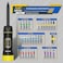 Aiourx Long Shank Torque Screwdriver Set 1080 Inch Pounds lbs 32 Piece 14 Drive Torque Screwdriver Wrench with S2 Steel Bits for Bicycle Mechanics Mechanical Equipment and Mounting