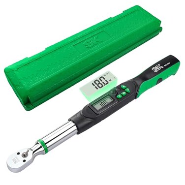 SK 38 Drive Digital Torque Wrench 68 to 135 NM LED Display Four Units of Measure Flash Notification