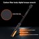Uharbour Digital Torque Wrench 12 Drive with Carbon Fiber Body 221475 Ftlb Range 1 Accuracy with Vibration Buzzer and LED Alert Suitable for Car Motorcycle and Bicycle