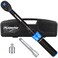 PUIBERS 38 Drive Inch Pound Torque Wrench 20240 inlb 3 Accuracy DualDirection 72Tooth Small Torque Wrench Set with Extension Bar 38 Adapter for Bike Motorcycle Car Maintenance
