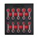 WINMAX TOOLS AUTOMOTIVE 10PCS Torque Adapter Set Metric 12 Point Box End Torque Adapter Extension Set 1019mm 38inch Square Drive Torque Adapter Extension Rod Repair Tool
