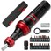 XEIMILE Torque Screwdriver 1080 InLb Inch Pound Torque Screwdriver Set with 14 Bit Holder Flat Hex Torx and Philips BitsSuitable for DIY Bicycle Maintenance Pecision ToolMechanical