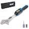 Wisscool Adjustable Digital Torque Wrench 5996 ftlb68135 Nm Hvac Torque Wrench with 42mm Jaw 2 Accuracy Vibration Buzzer and LED Indicator for Split AC Moto Car