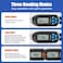 Wisscool Adjustable Digital Torque Wrench 5996 ftlb68135 Nm Hvac Torque Wrench with 42mm Jaw 2 Accuracy Vibration Buzzer and LED Indicator for Split AC Moto Car
