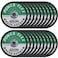OCM Brand 20 Pack Cut Off Wheels 3 Inch x 116 Inch x 38 Inch for Cutting All Steel and Ferrous Metals